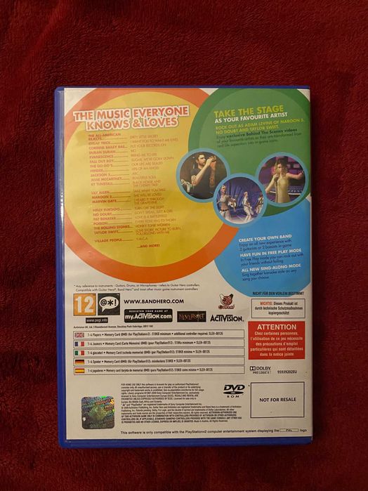 Band Hero Playstation 2
