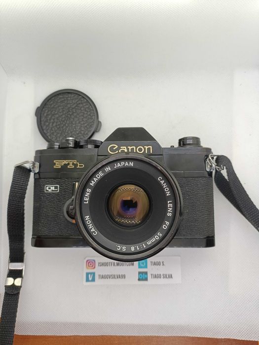 Canon FTb QL + Canon FD 50mm f/1.8 S.C.