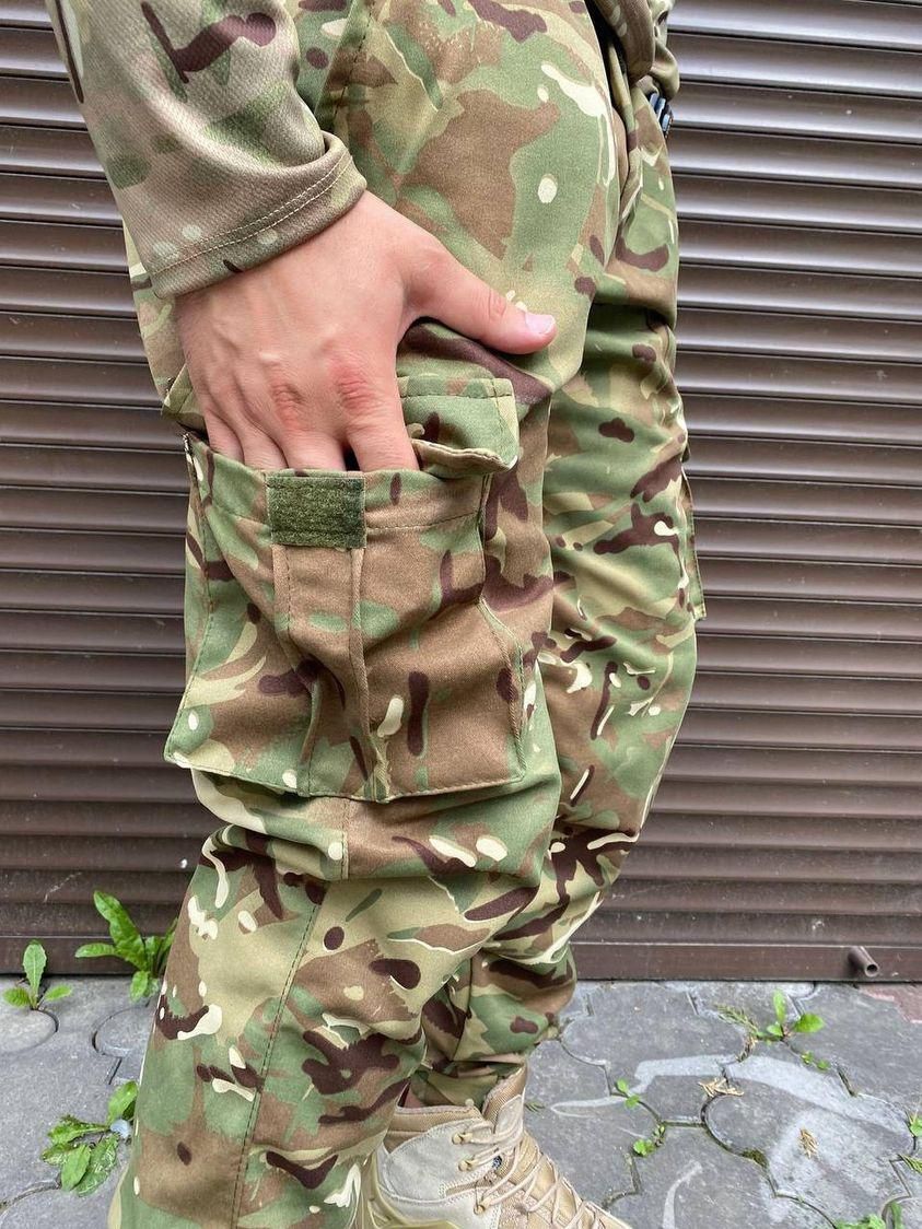 Штаны мультикам ,джогеры военные штаны карго на резинке