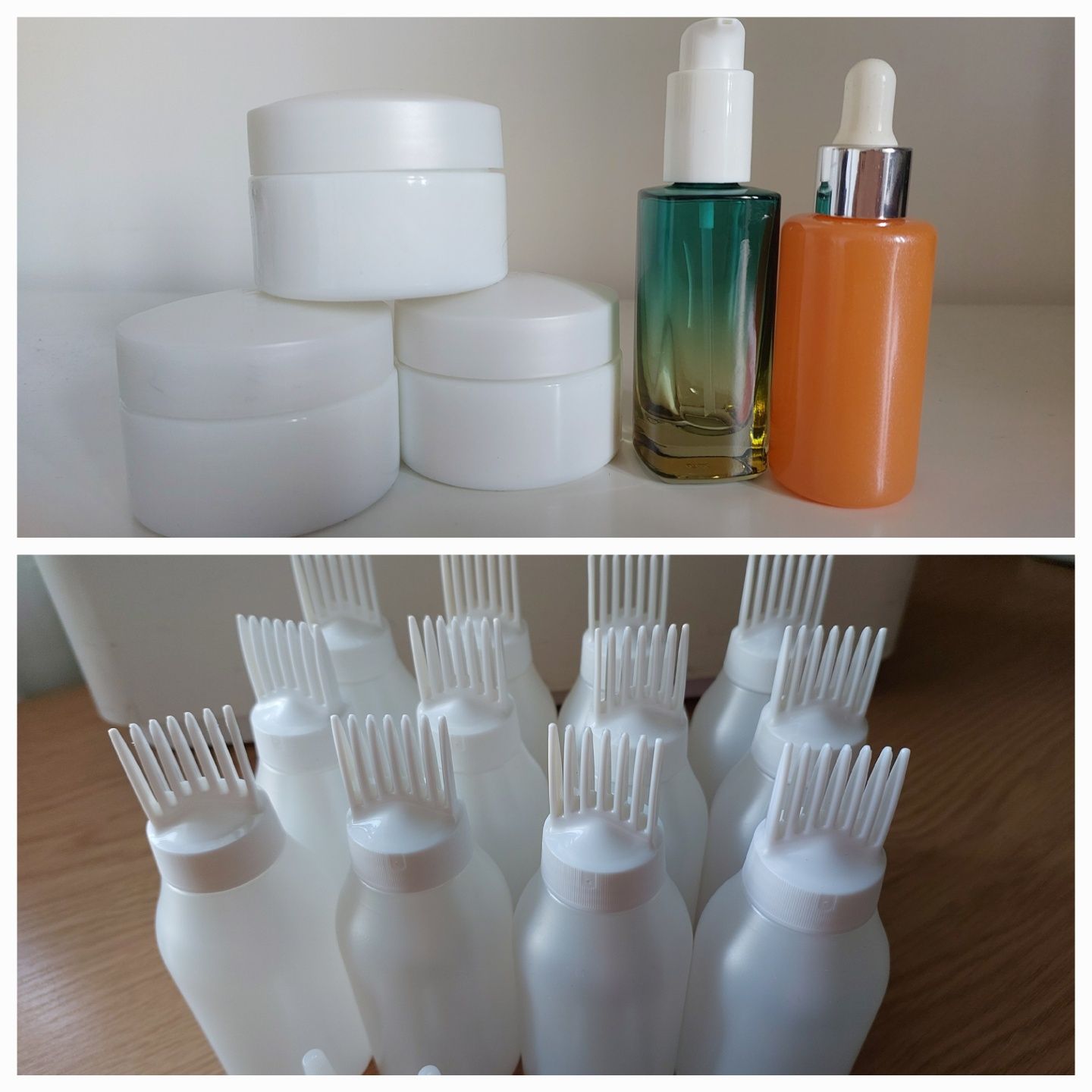 Баночки флакони скляні / тара / 50 ml /