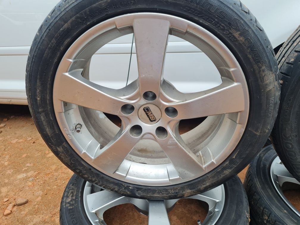 Alufelgi 17 CMS 5x112 z Oponami Letnie !