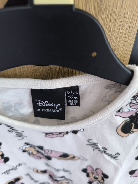 Koszulka dziewczęca długi rękaw longlsleeve Disney Primark 122 minnie