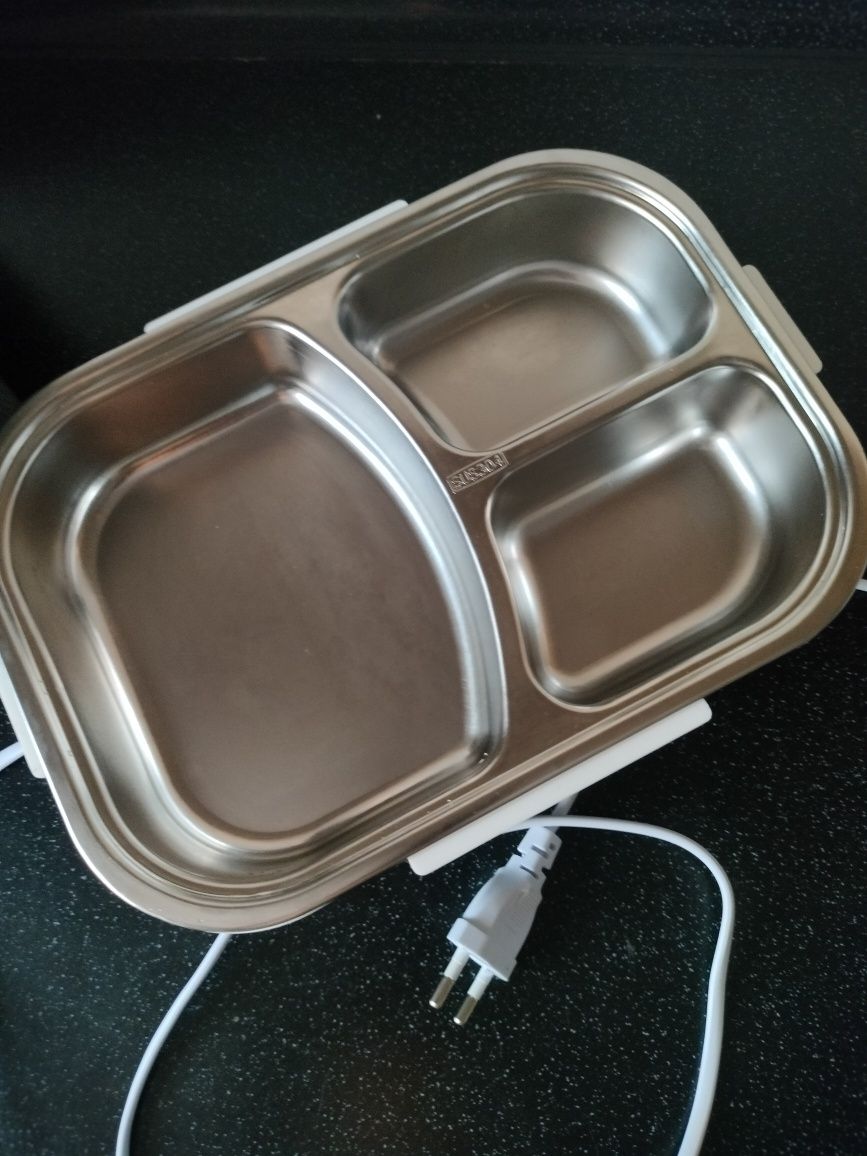 Noveen Elektryczny podgrzewacz żywności Lunch Box Szary LB510