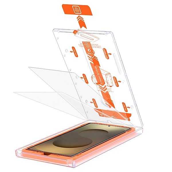 Szkło Hartowane Tech-Protect Quick Set+ 2-Pack Galaxy S25 Ultra Clear