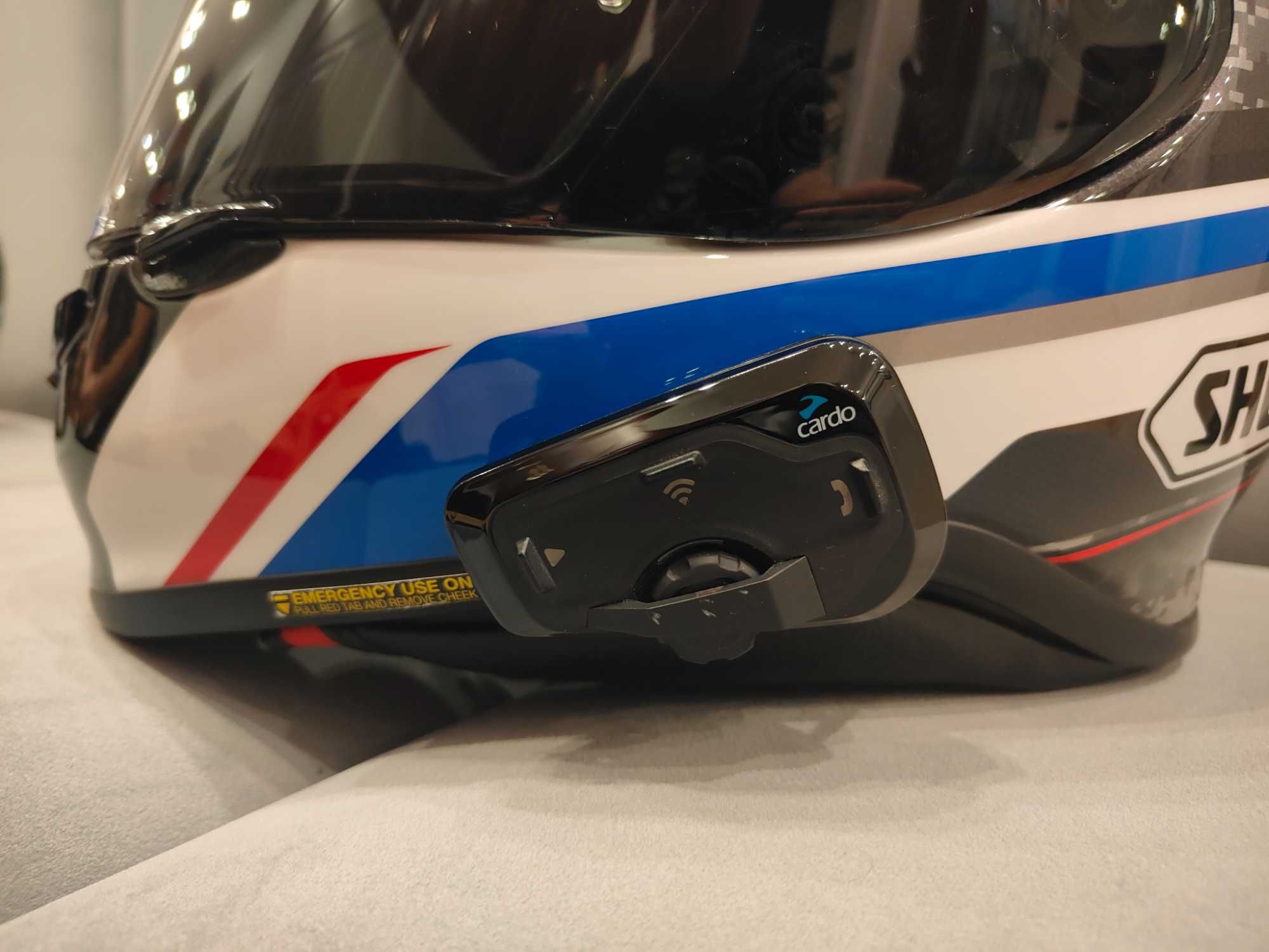 Kask motocyklowy SHOEI RF-1200 + Intercom Cardo