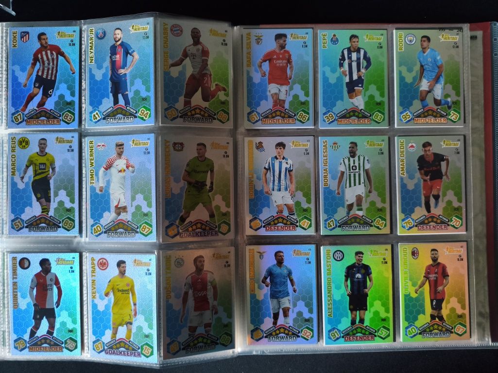 Kompletny album Match Attax 23/24! Full Set!