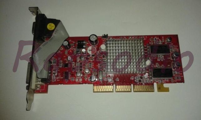 ВИДЕОКАРТА AGP Club 3D Radeon 9250 CGA-9258TVD 128mb