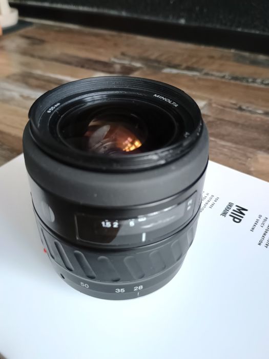 Об'єктив Minolta AF Zoom 28-80 mm. made in Japan