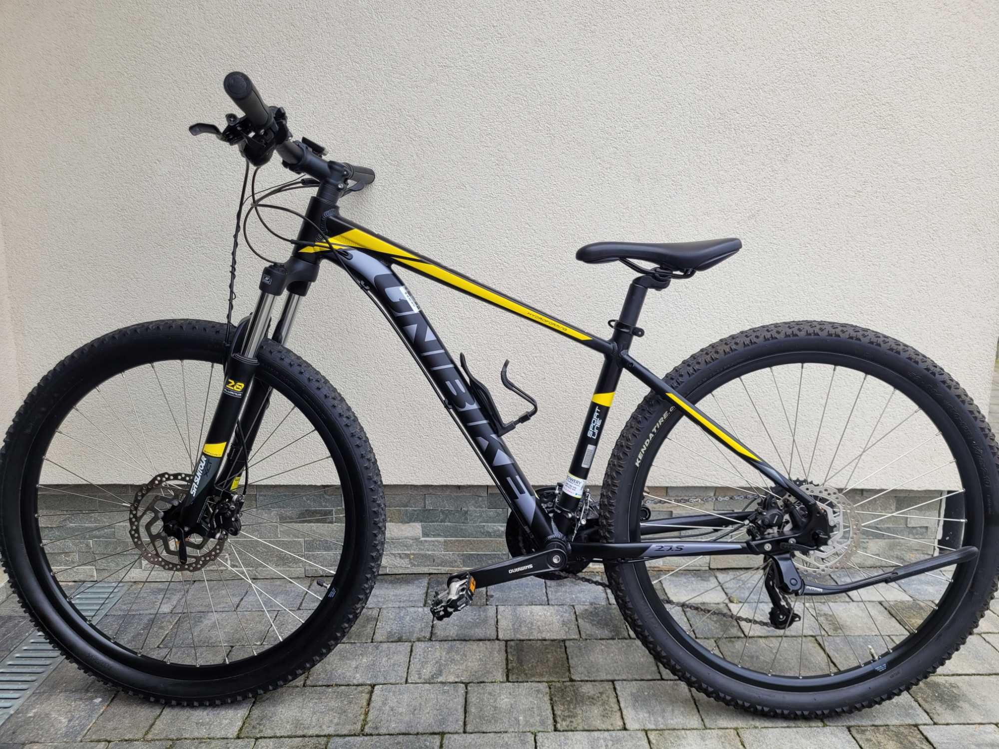 Jak nowy rower Unibike Shadow koła 27.5" rama Alu 16" Hydraulika