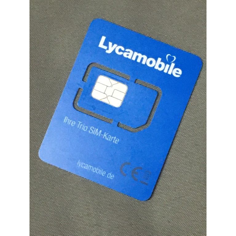 LycaMobile DE +49 Starter Niemcy SIM Card Prepaid