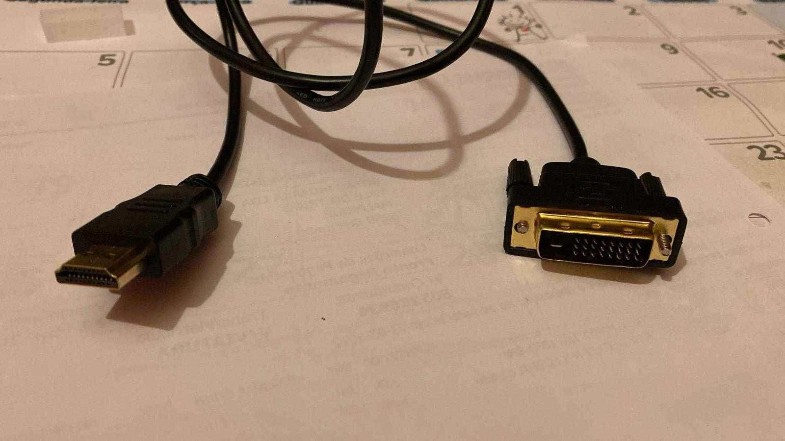 Cabo HDMI - DVI novo
