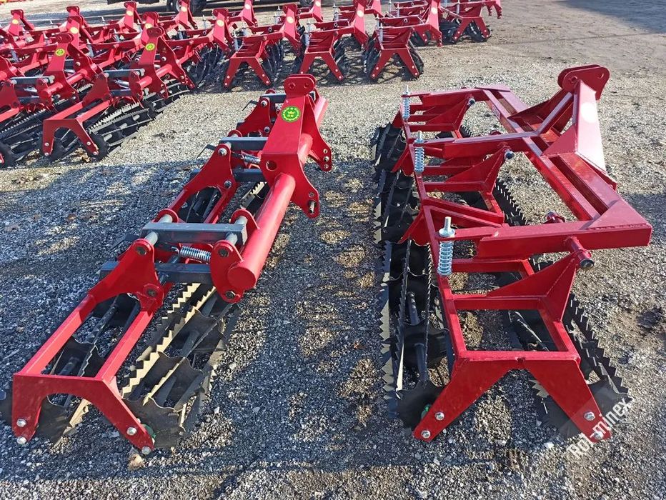 Podwójny wał dociskowy firmy DZIEKAN strunowy Transport