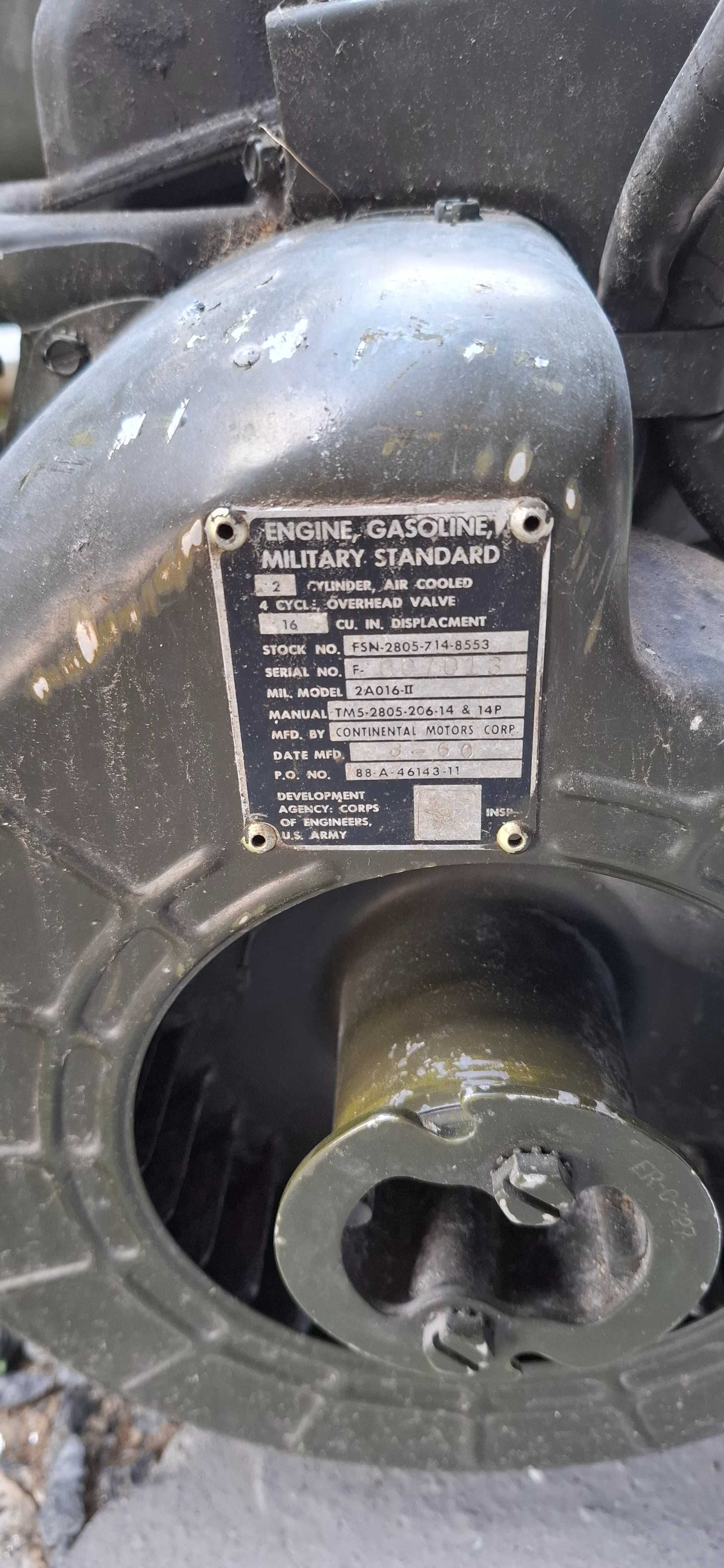 Agregat prądotwórczy USA army