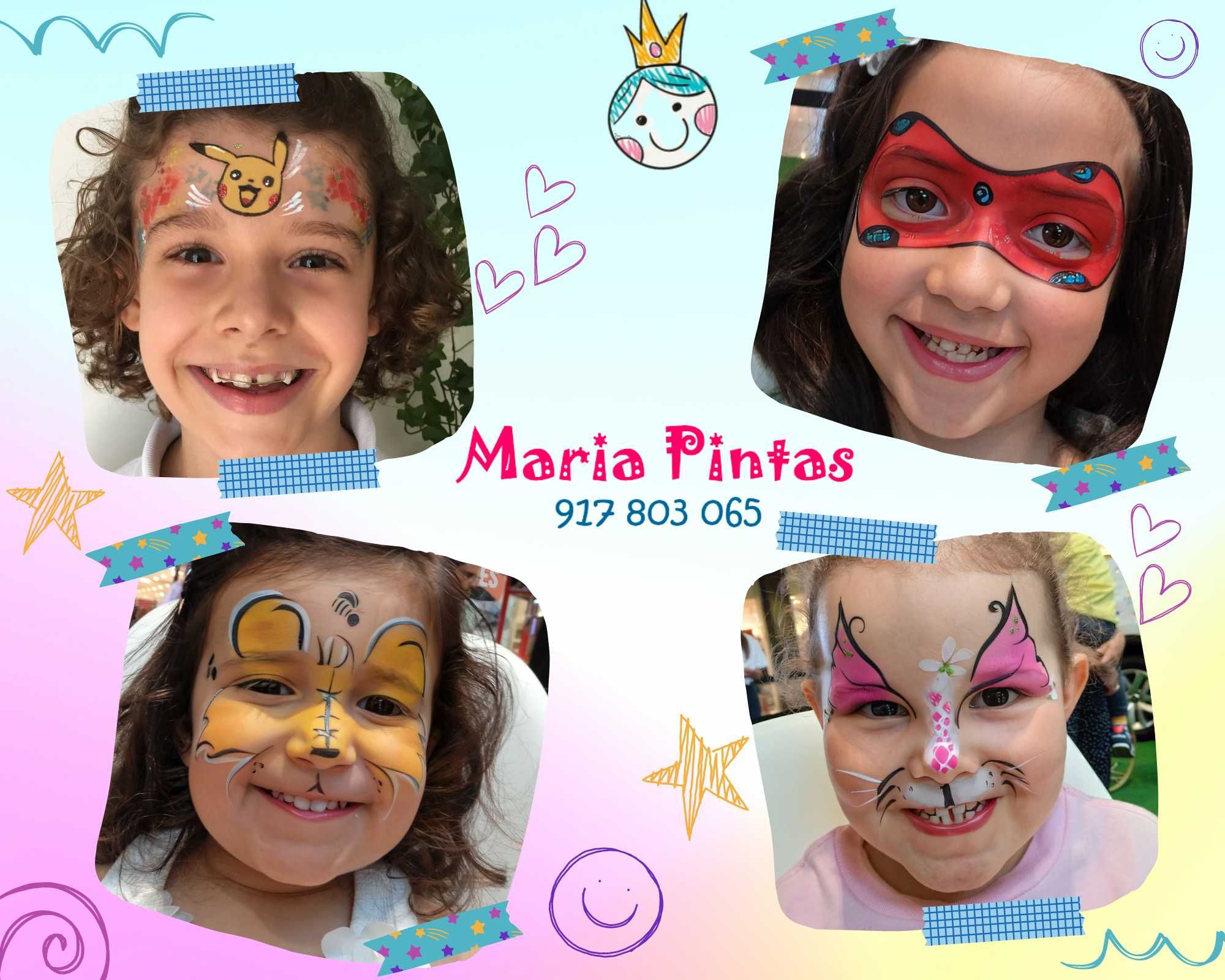 Pinturas Faciais - Festas e Eventos