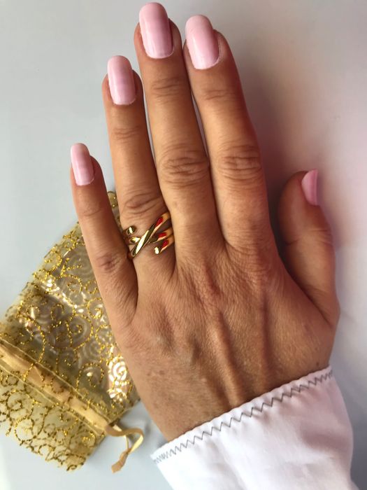 Стильное колечко. Тренд. р17-18, регулируется