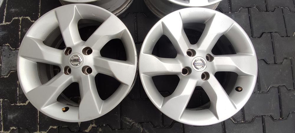 16 4x100  Nissan OE Note Micra oryginalne felgi aluminiowe SUPER STAN