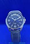 Zegarek męski Lavvu Herning Blue, szafir, WR100, pasek