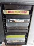 Filmes cassetes vhs e suporte