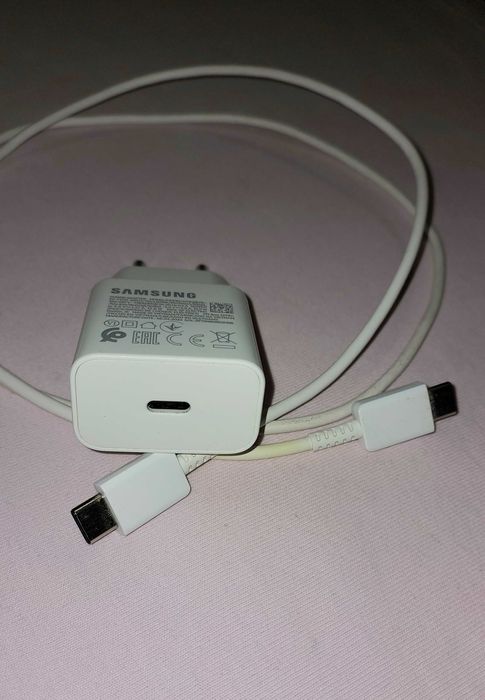 Официальная техника Samsung 15W Type C на Type C зарядка 1м с кабелем