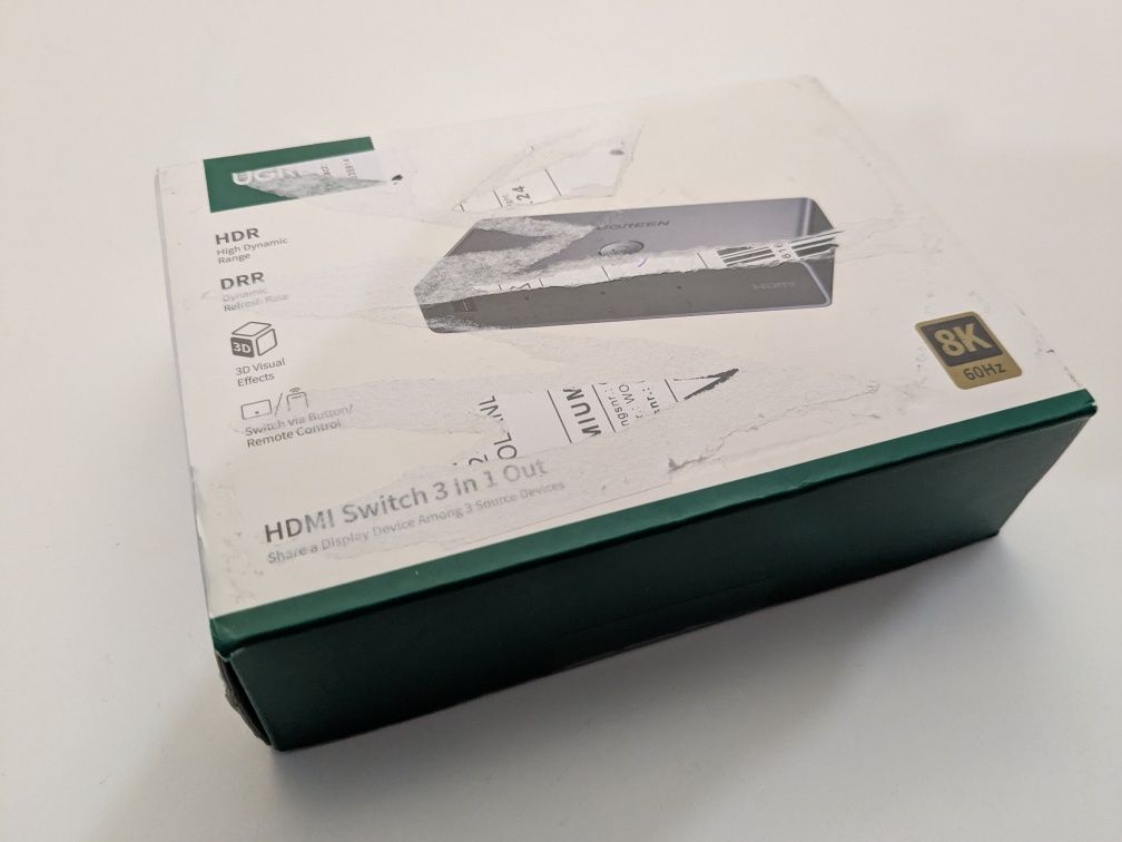 Switch HDMI 2.1 8k60 4k120 NOWY