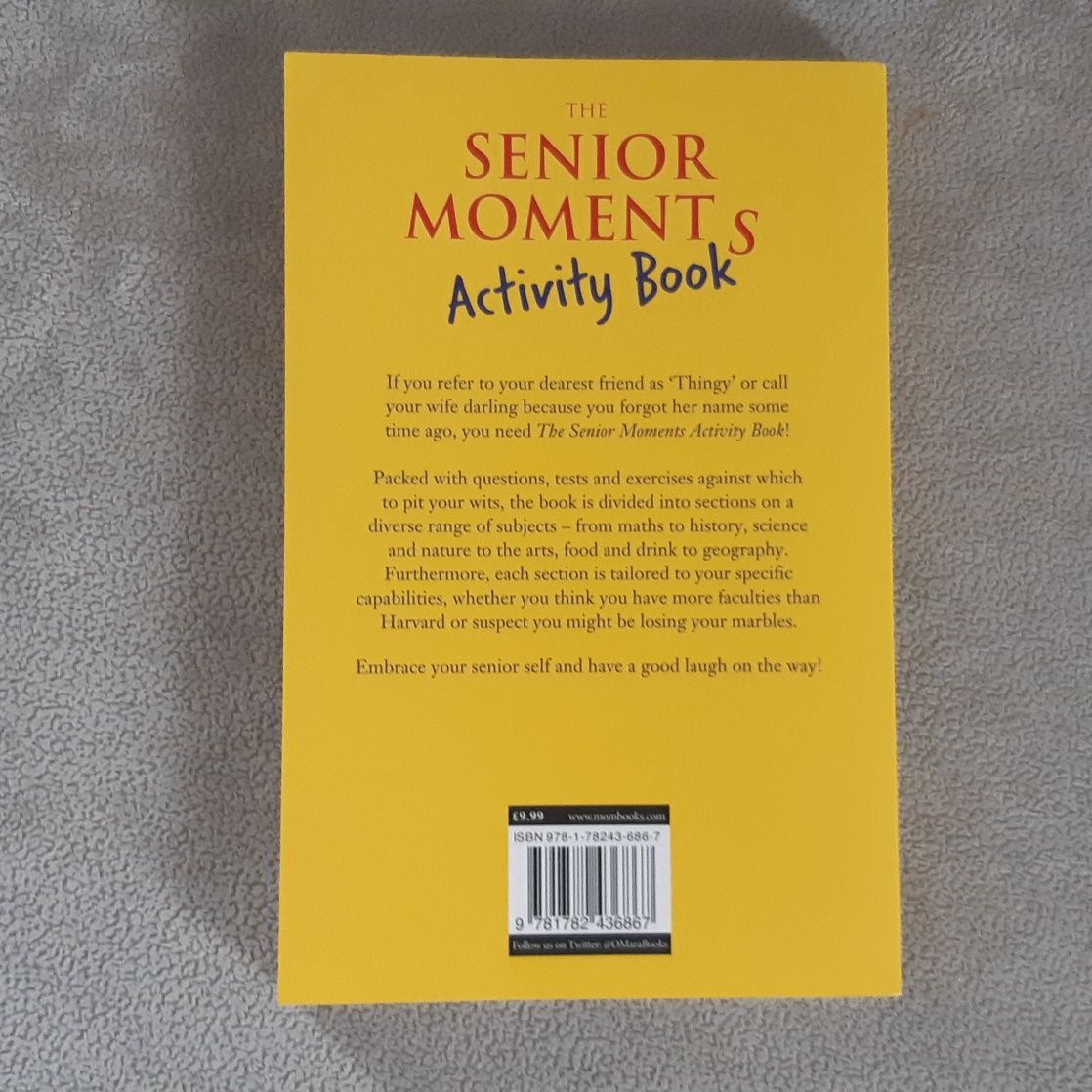 G. Tibballs - The Senior Moments książka PO ANGIELSKU angielski book