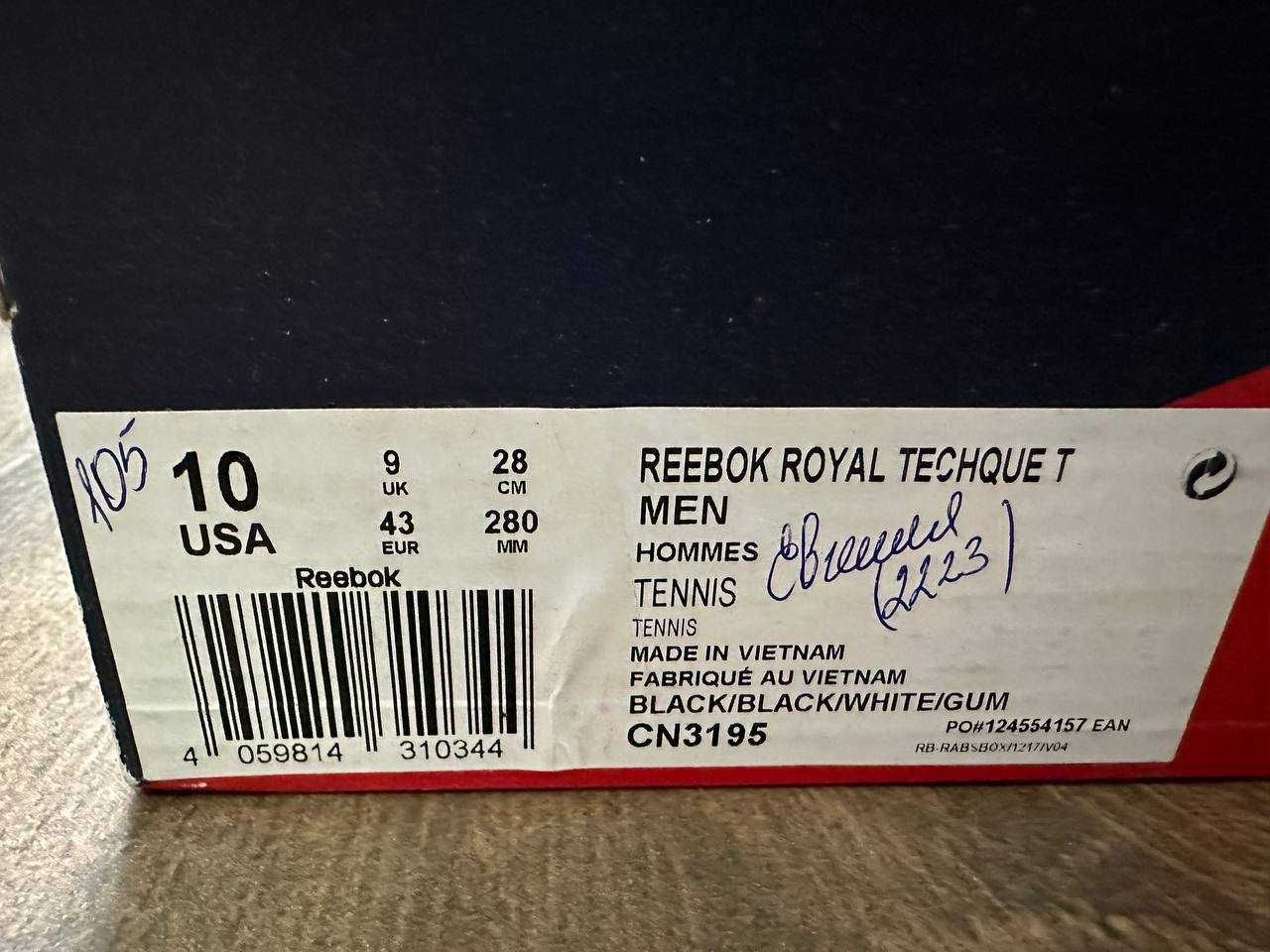 Кросівки чоловічі Reebok Royal TECHQUE T