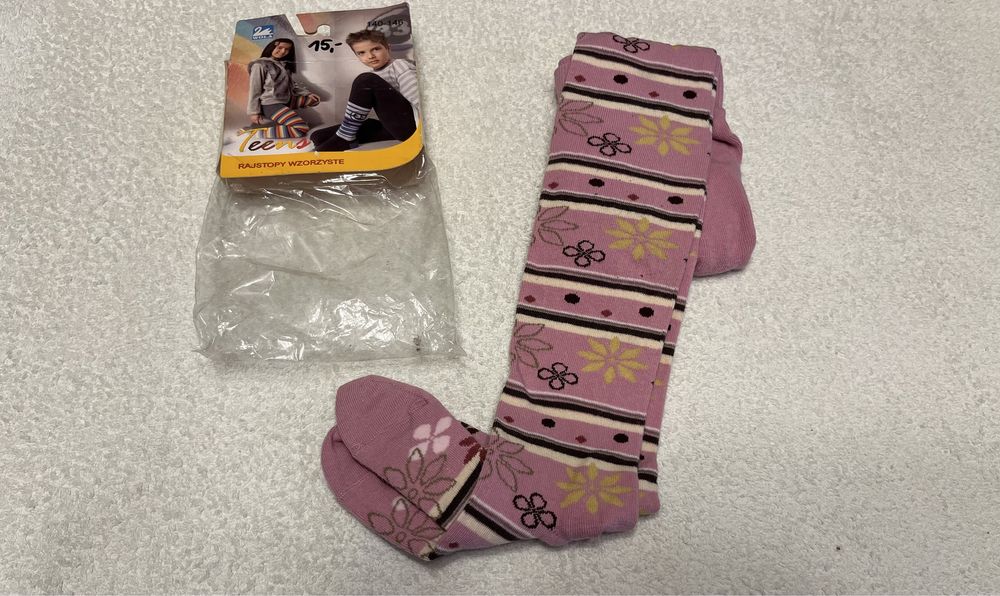 Nowe rajstopy dziewczęce
