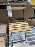 Cadeira de madeira Ikea