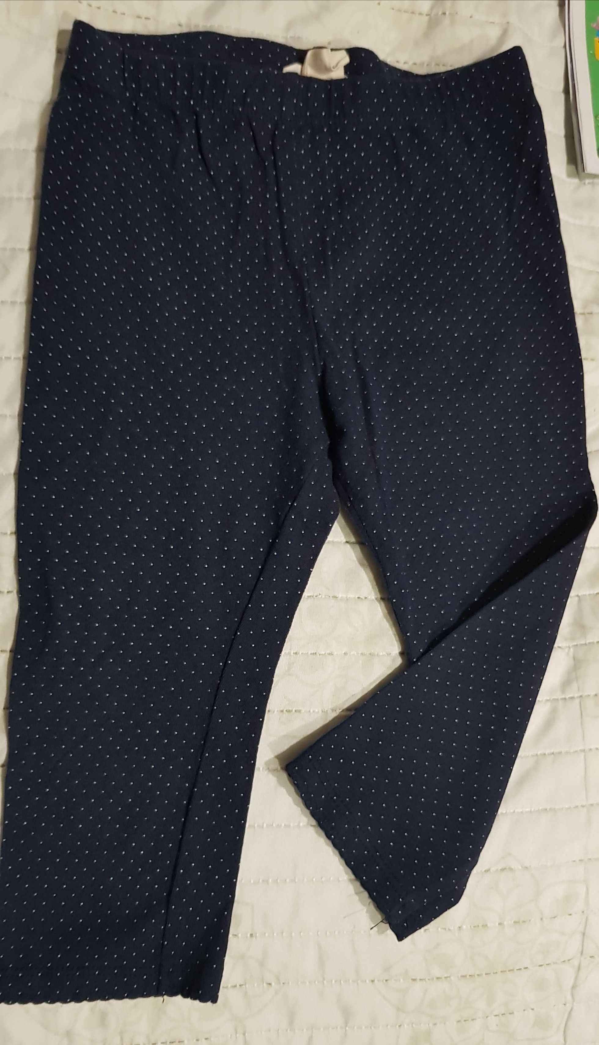 Bawełniane legginsy 2 sztuki