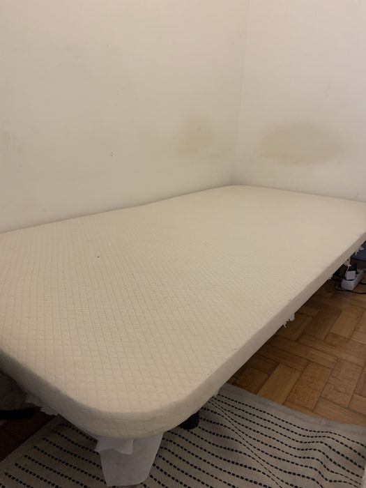Cama + colchao ortopedico
