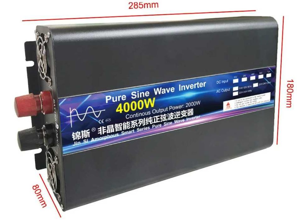 нове DATOUBOSS  Foval  Swipower  12 24 вольт інвертор синусоїда