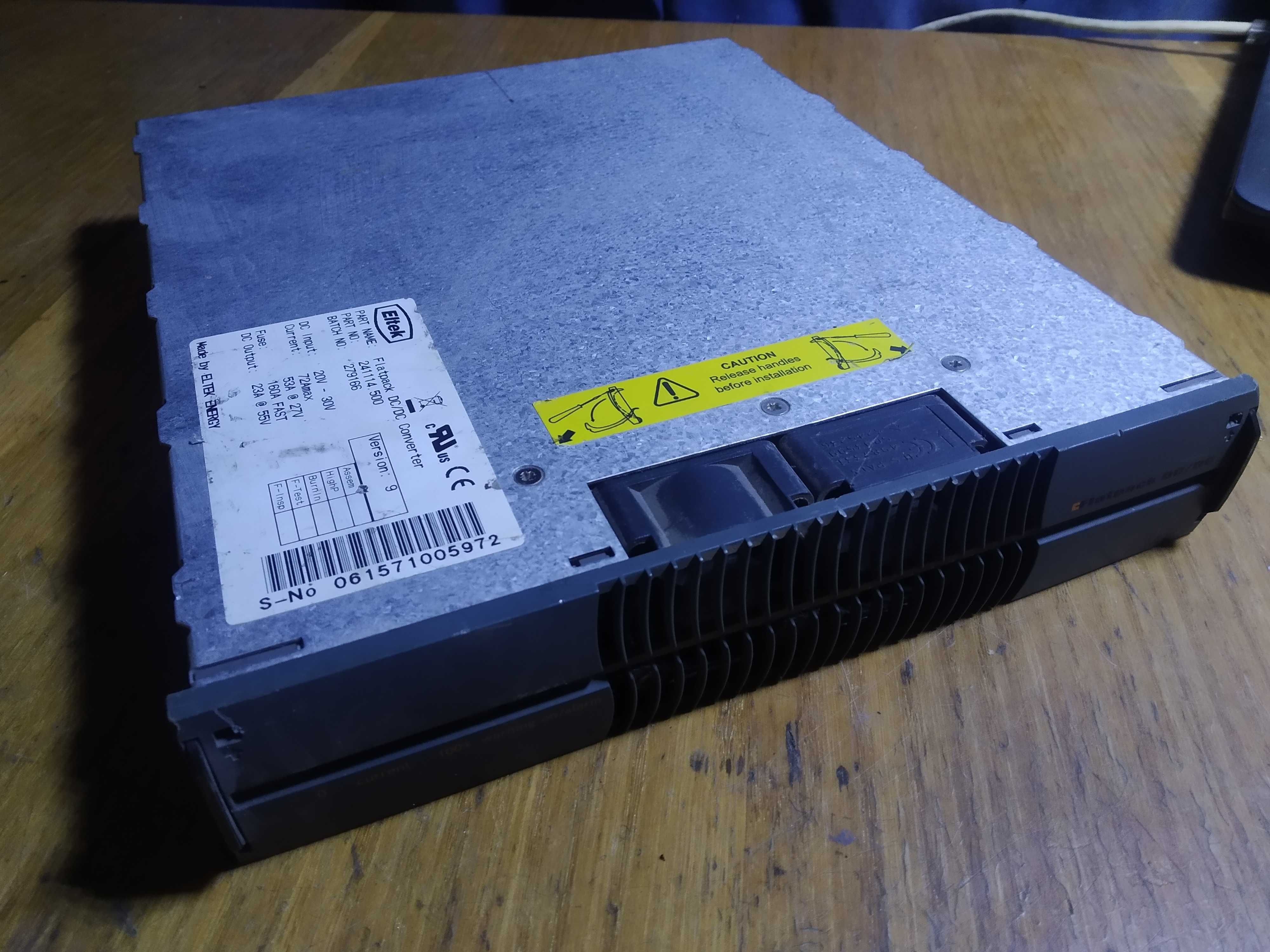 Eltek flatpack DC/DC 24/48 VDC конвертер 1260 Ватт