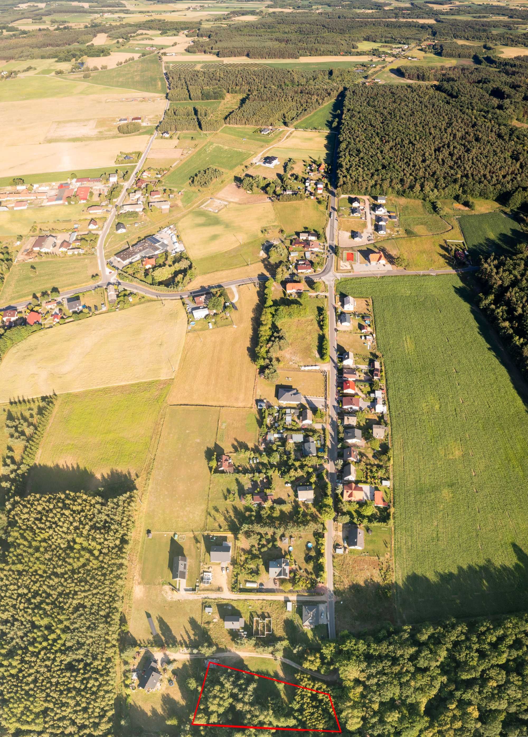 Działka 5201 m² pod lasem – Czystochleb