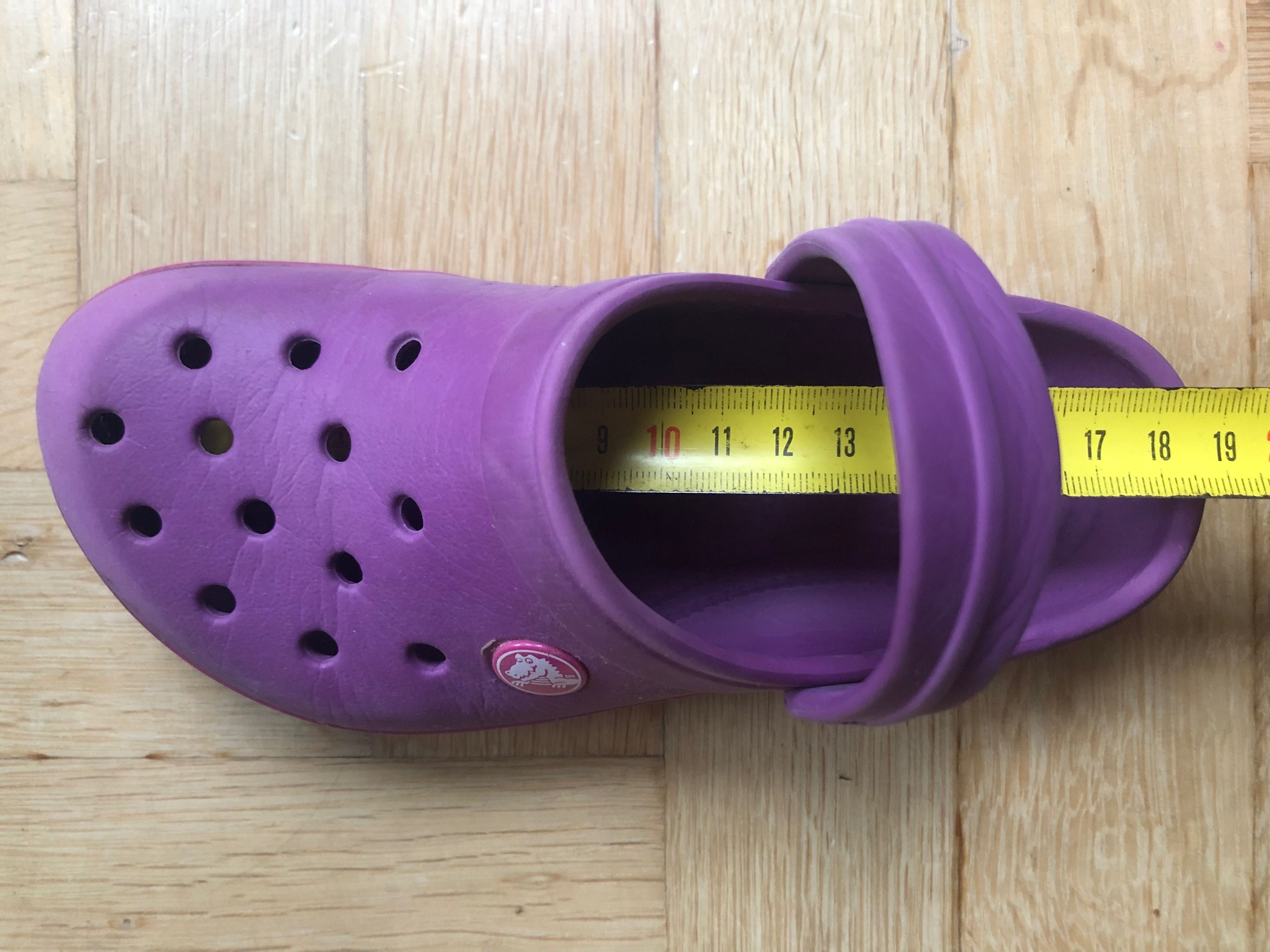 CROCSY * fiolet * roz. 29 / 30