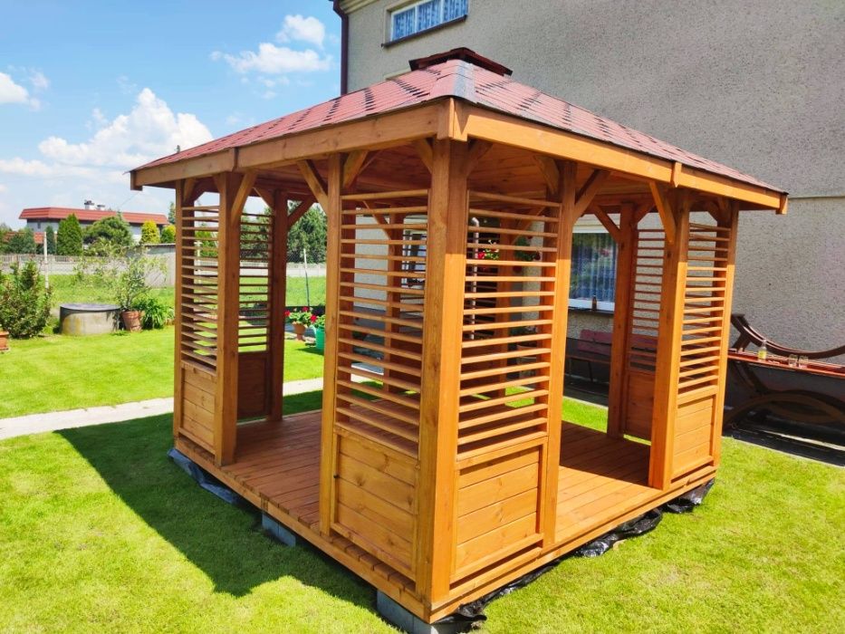 altana ogrodowa altana drewniana altanki ogrodowe drewniane 3x3 4x4