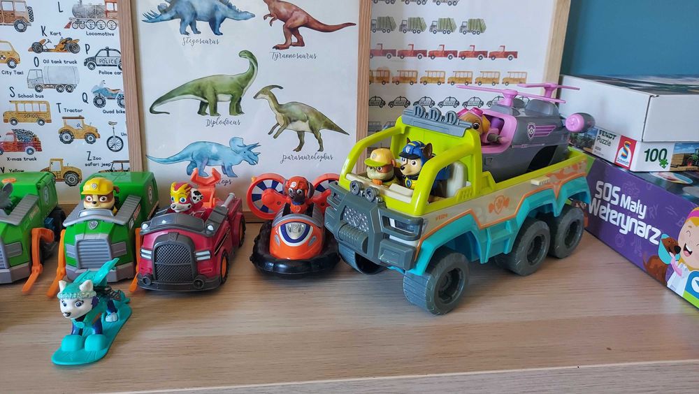 Pojazdy psi patrol