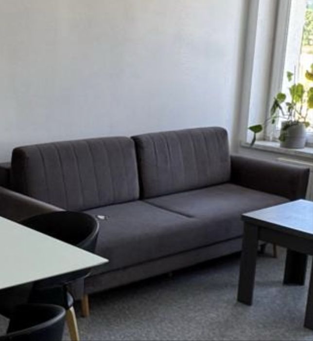 Sofa kanapa rozkladana Amber agata meble szara