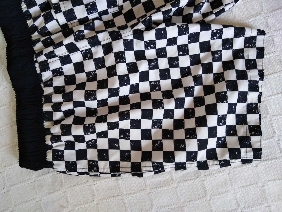 Calções Padrão Quadriculado Primark 11-12 Years Old