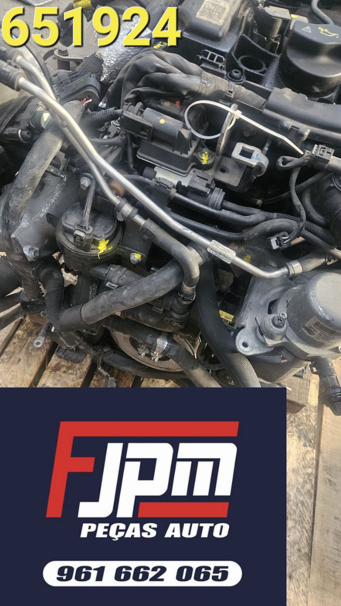 Motor mercedes E300 cdi 651924