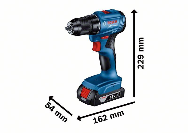 Wiertarko-Wkrętarka Akumulatorowa Gsr 185-Li 2*2.0Ah Bosch B 6019K3000