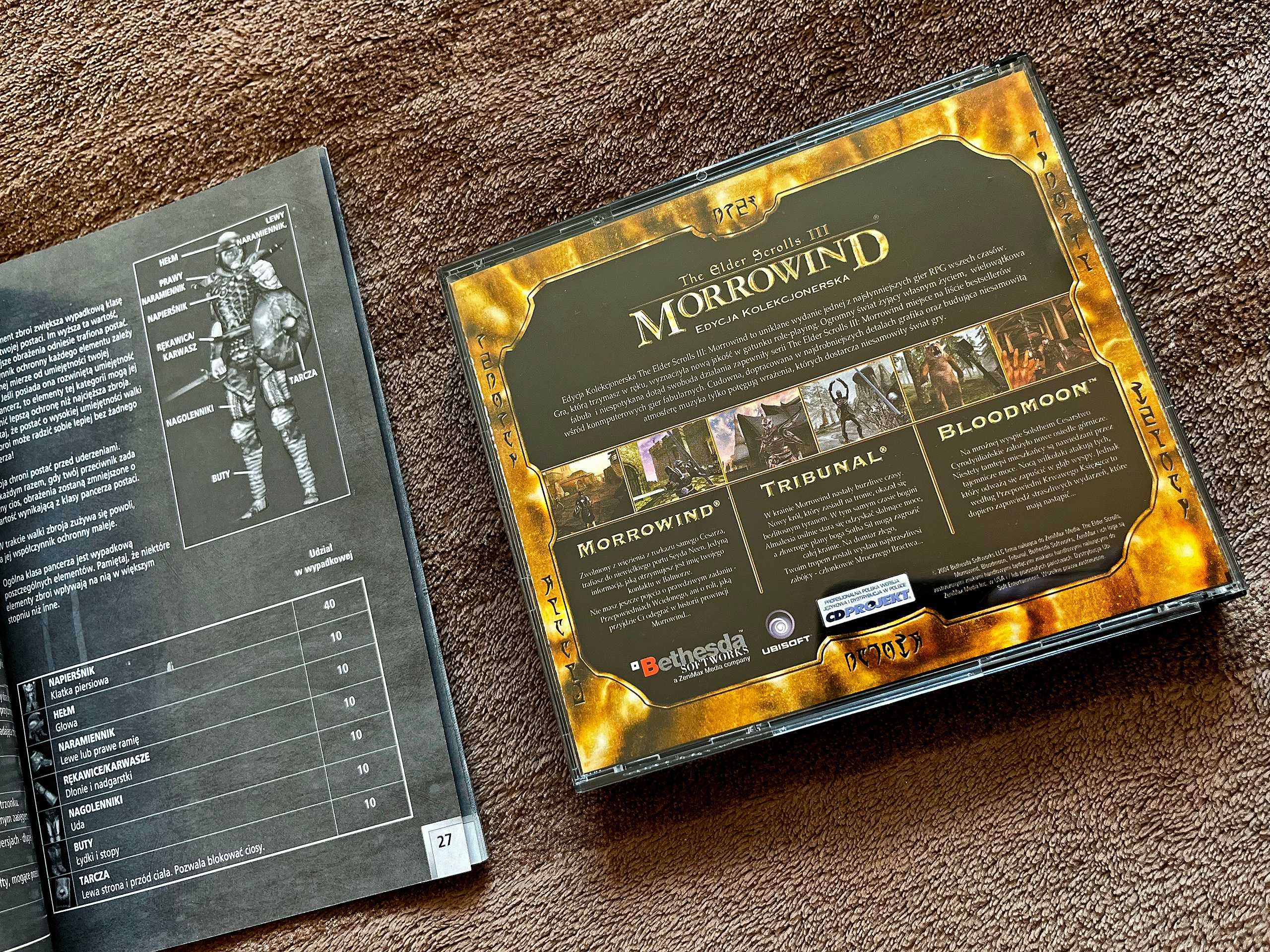 MORROWIND - 2002 - PC CD - Big Box - Wydanie Polskie / PL