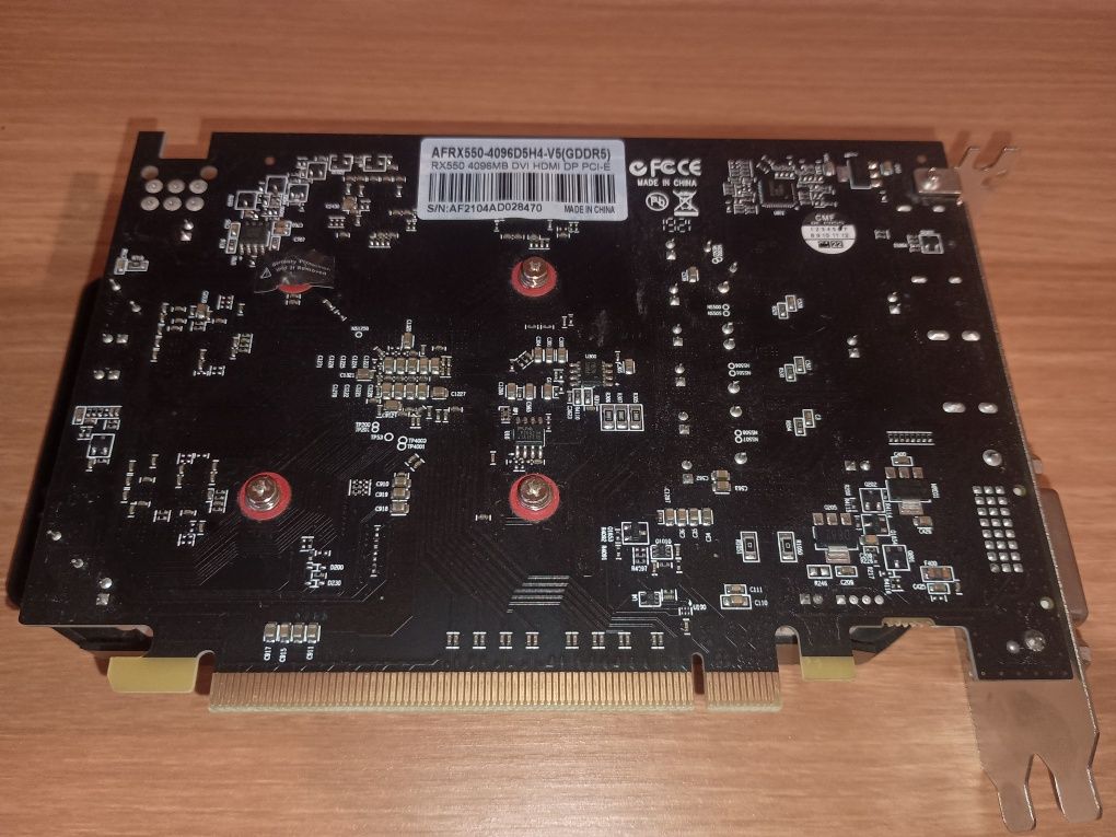 Karta graficzna Afox RX550 4GB gddr 5