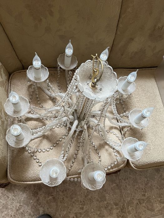 Продам люстру! Хрусталь! Без дефектов!