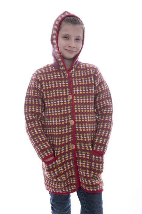 Пальто,кардиган теплий ТМ Дайс, напівшерсть, 104-116 см