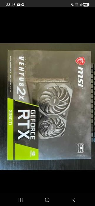 GeForce RTX 3060 Ti VENTUS 2X OC