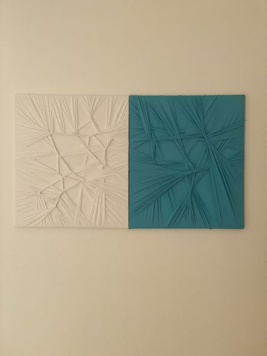 Quadro tela arte textura decoraçao de parede