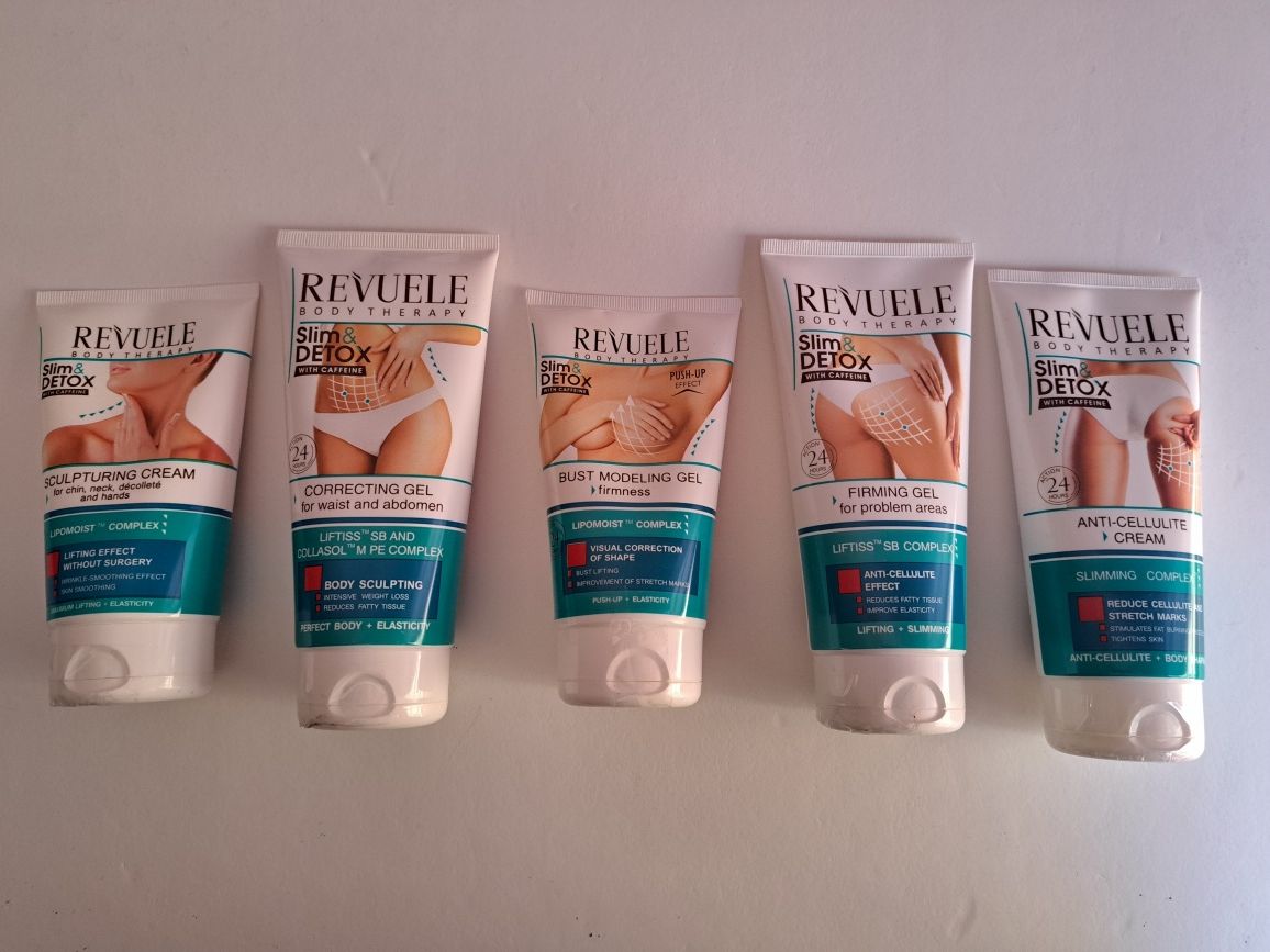 Kit cremes celulite firmeza lift estrias, pescoço, seios, queixo, mãos