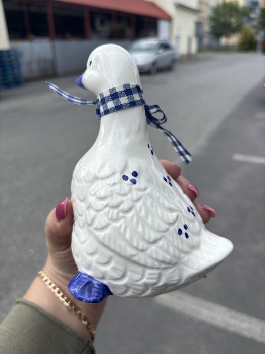 Porcelanowa kaczka