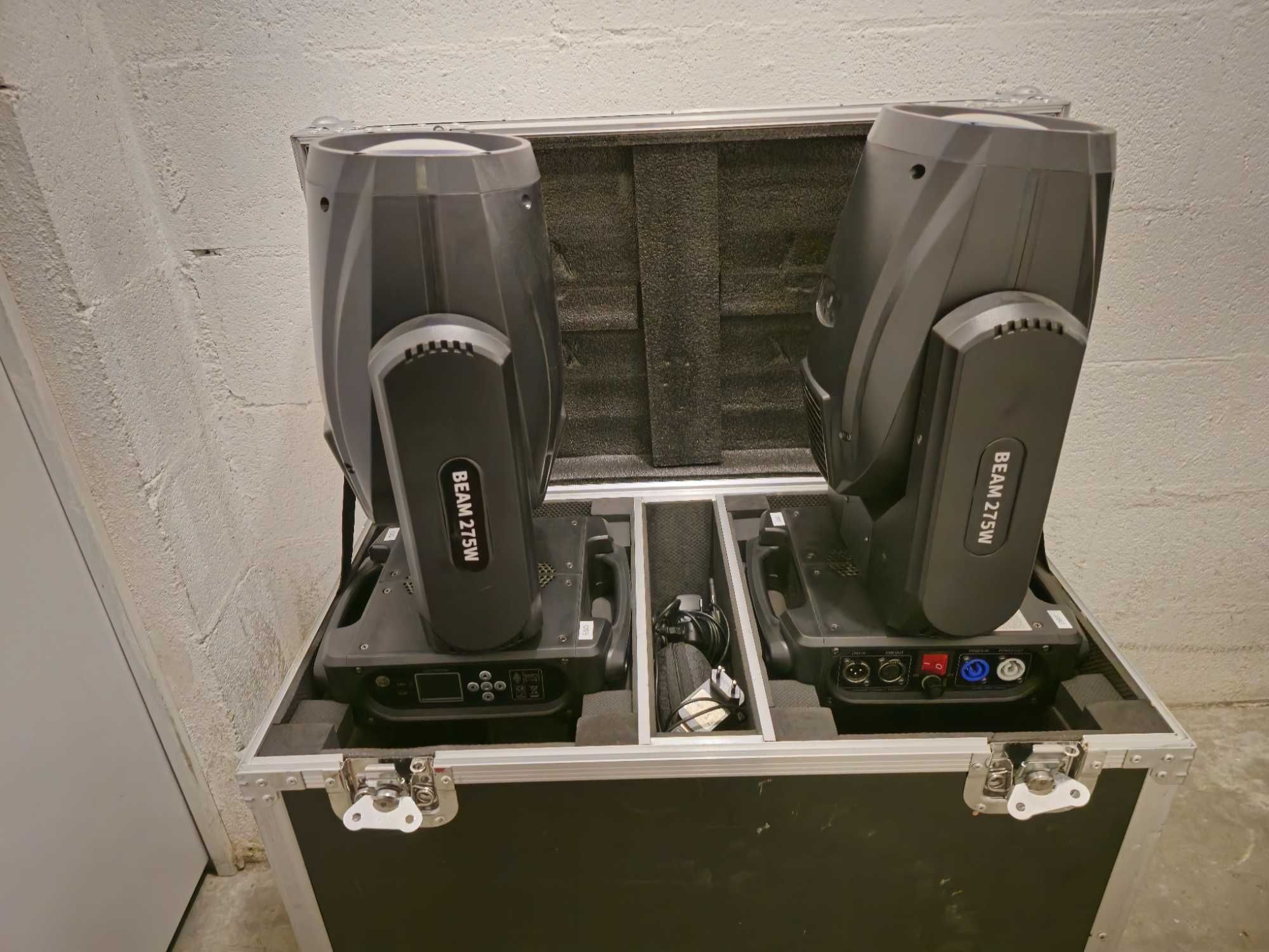 Luzes Beams SHEHDS 275W 10R + hard case