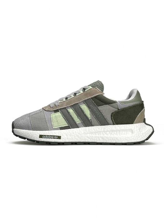 Кросівки Adidas Retropy E5 Texture White Gray/Green premium i86